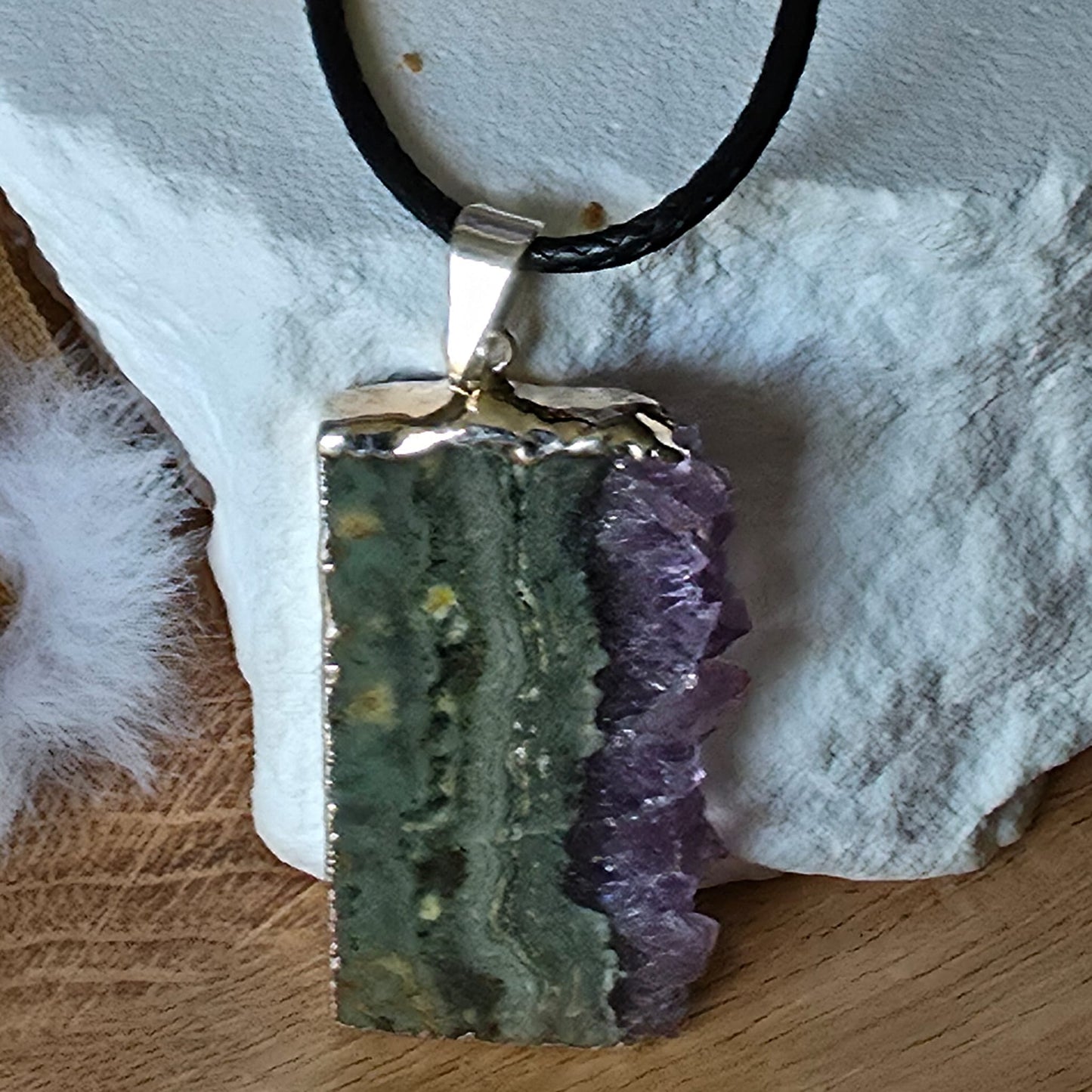 Collier Flavia en Améthyste