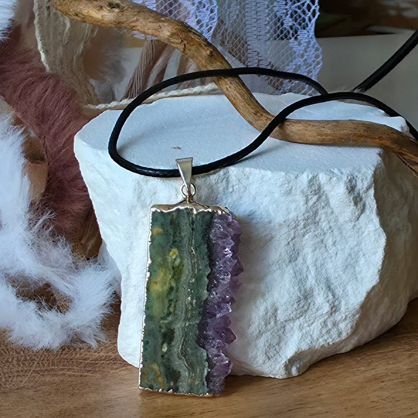 Collier Flavia en Améthyste
