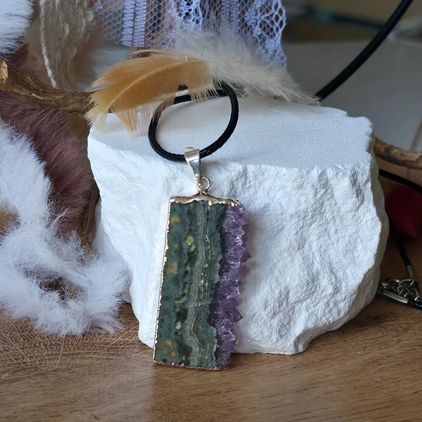 Collier Flavia en Améthyste