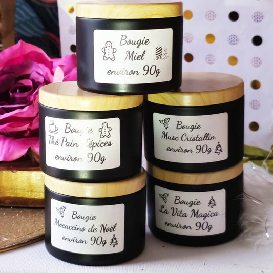 Bougie en pot