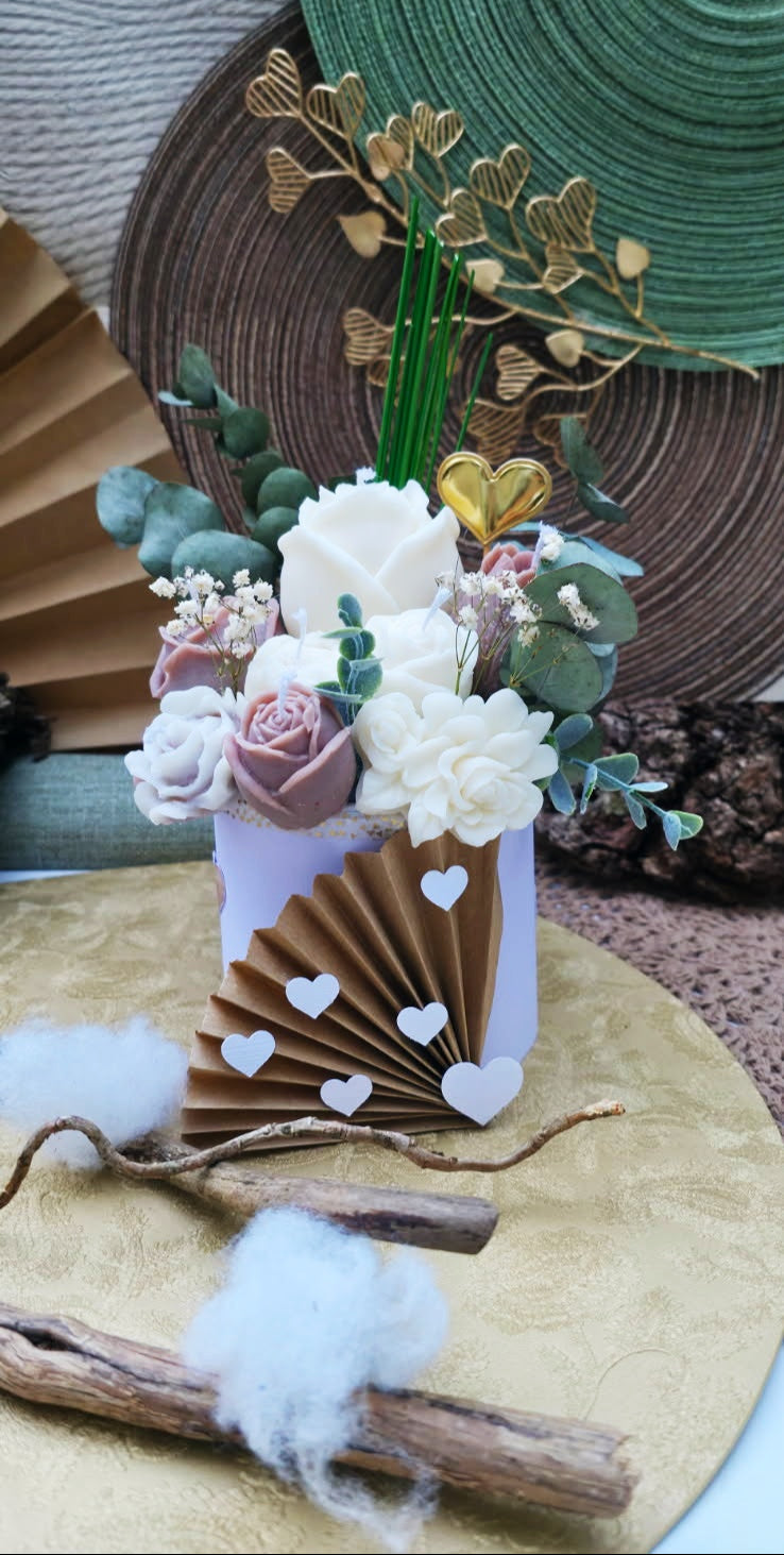 Bouquet  Fleur de coton