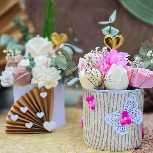 Bouquet  Fleur de coton