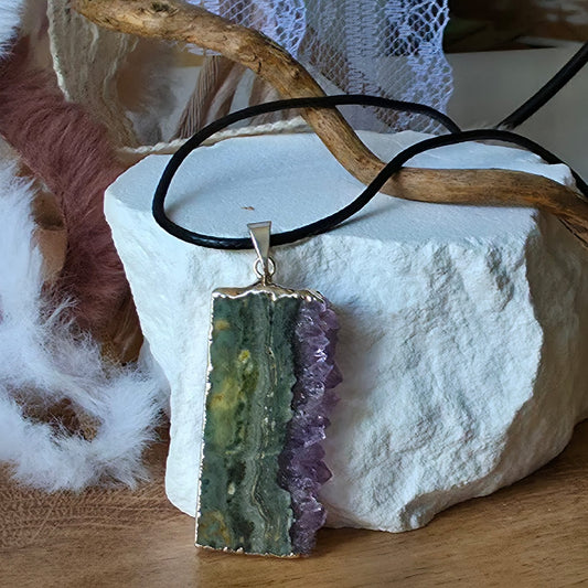 Collier Flavia en Améthyste