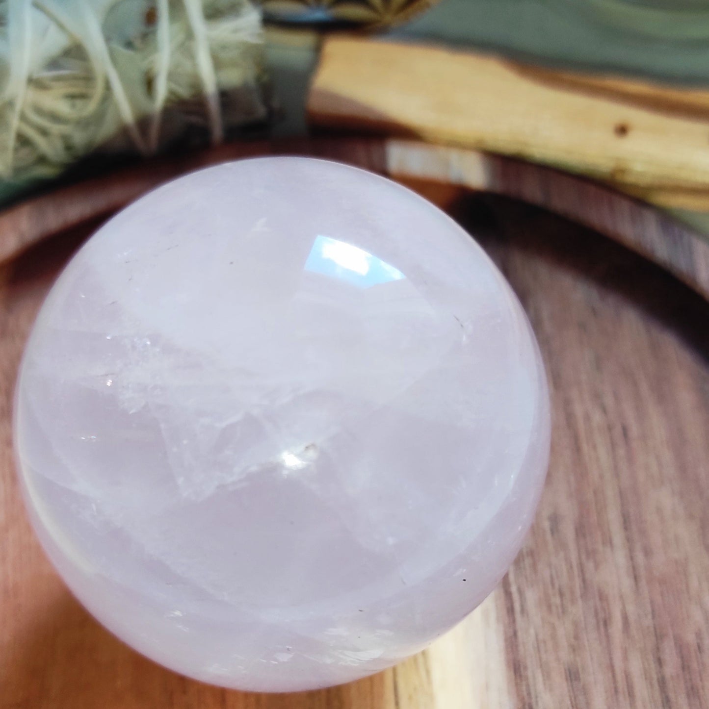 Boule Quartz rose