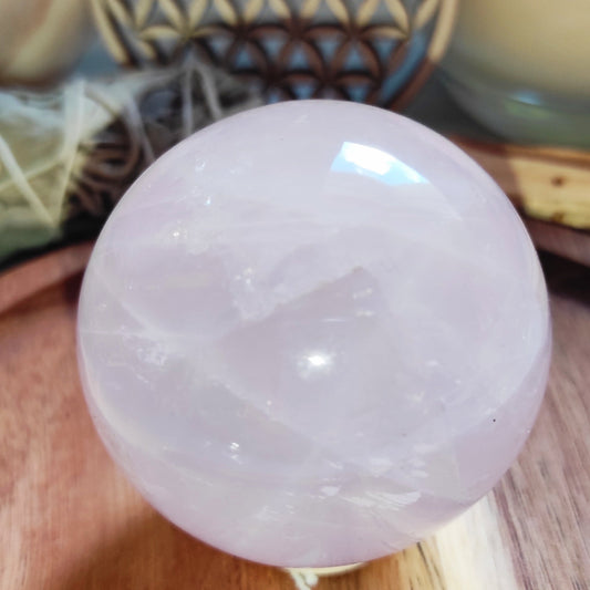 Boule Quartz rose