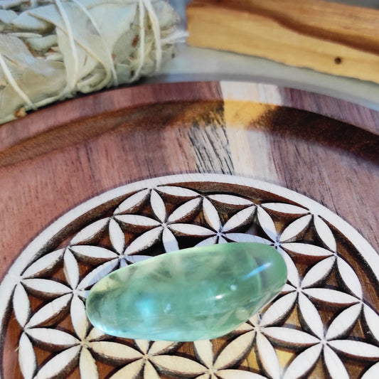 Pierre roulée Fluorite taille L