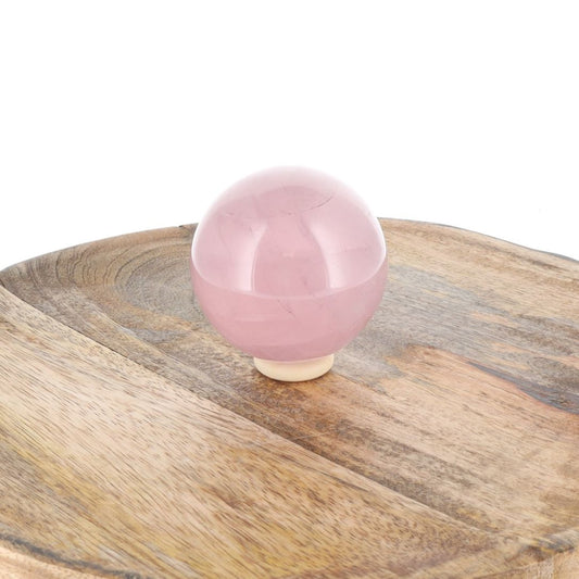Boule en Quartz Rose – 238 g